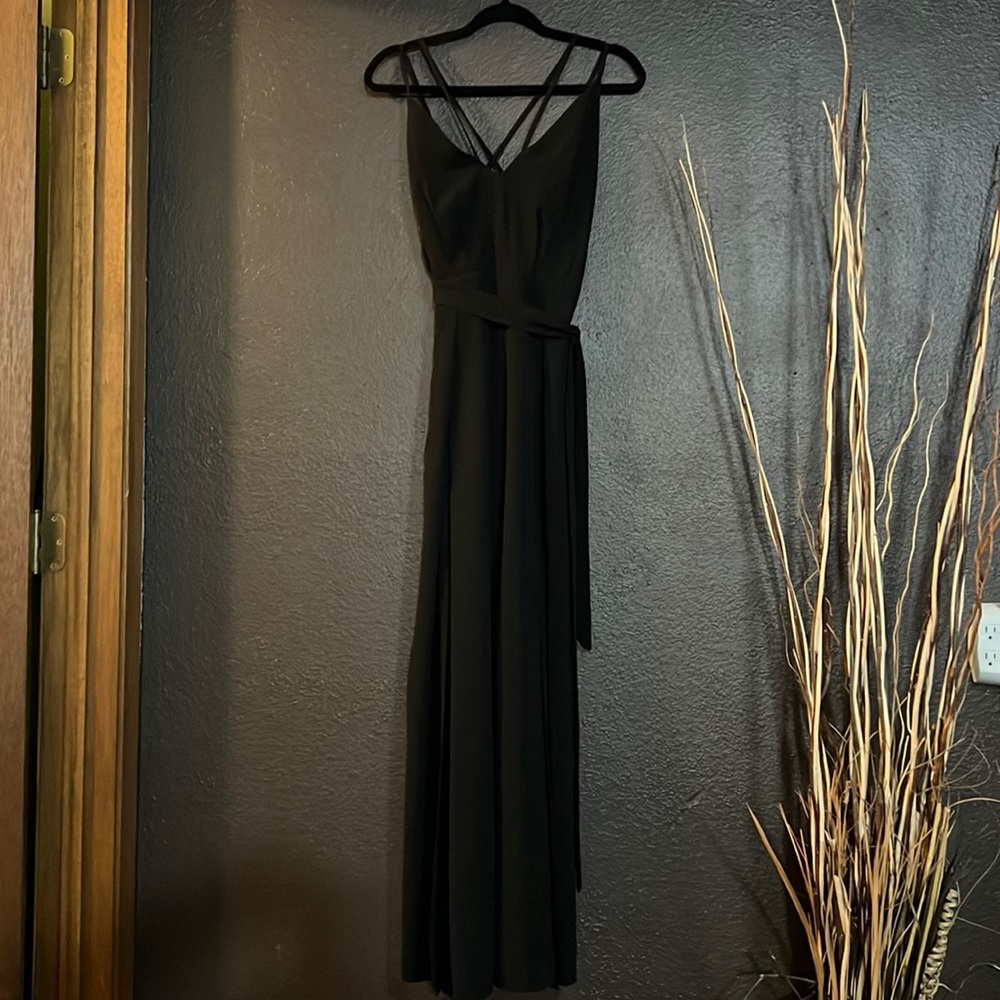 Long, strappy romper dress